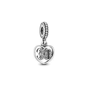 Pandora Moments Silver Cz Charm